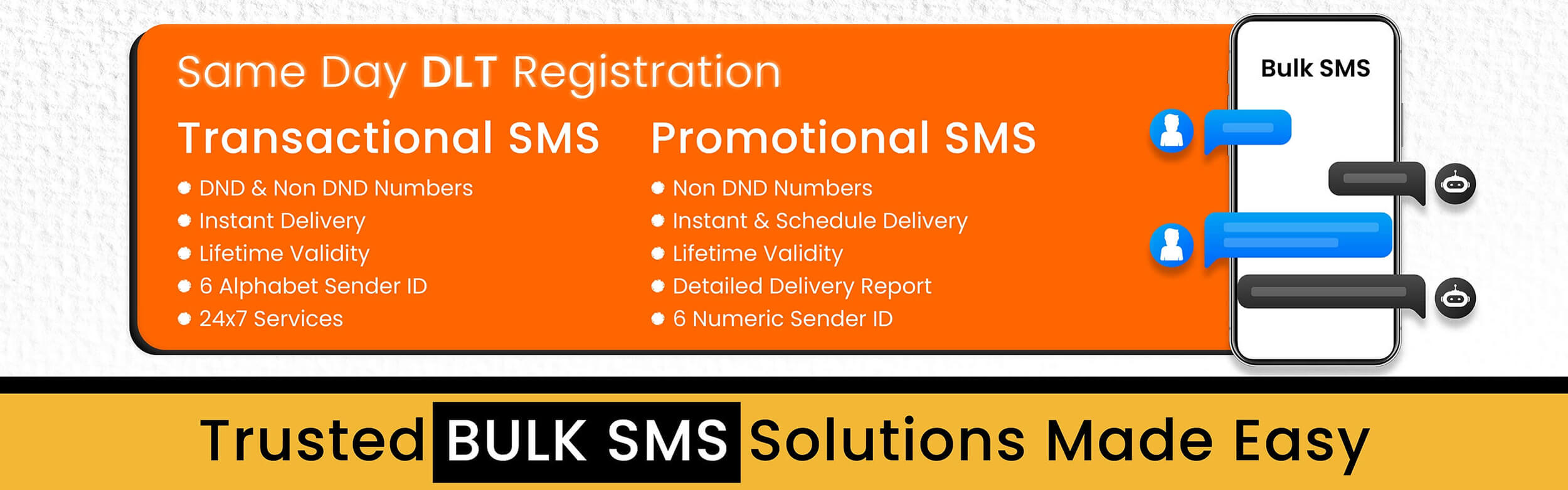 Trusted Bulk SMS Services